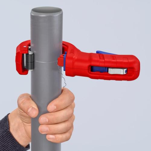 Knipex DPT50 Pipe Cutter for Thick-walled Plastic Pipes 90 23 02 BK
